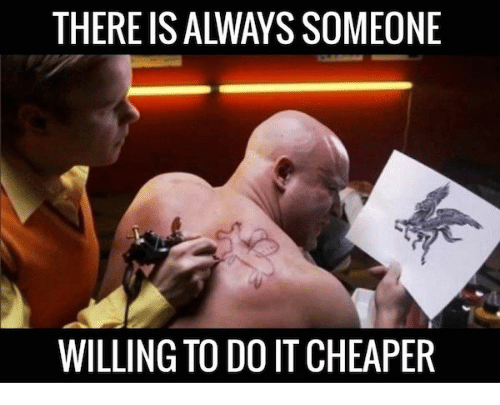 Architect too expensive?