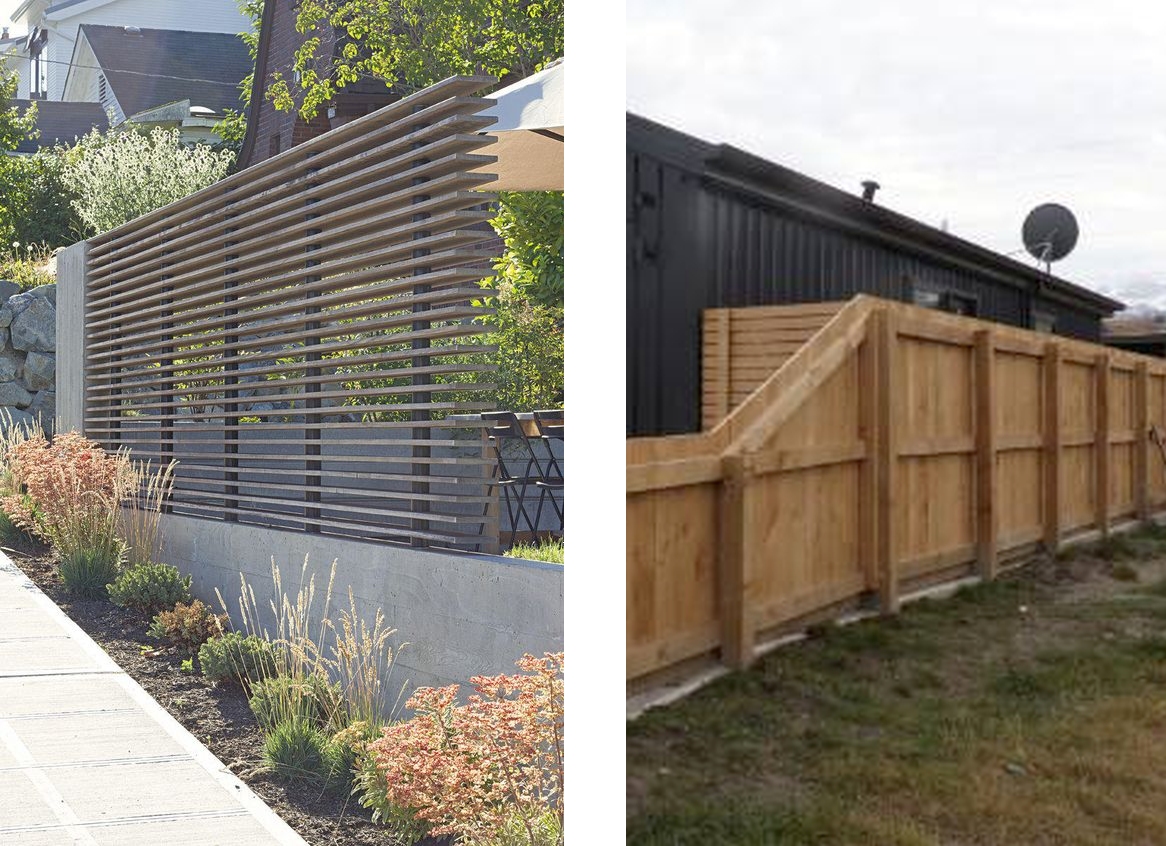 I wonder who designed a fence themselves?